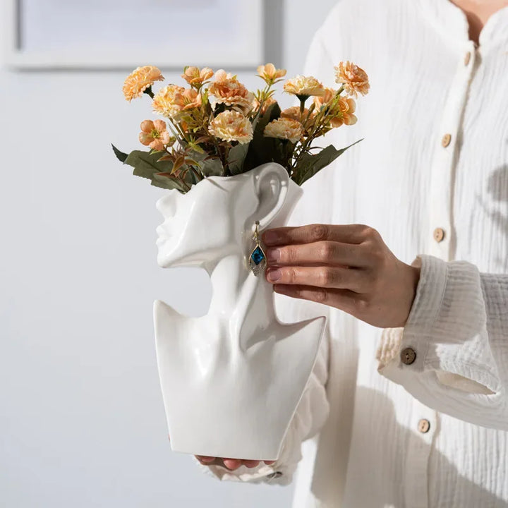 Venus Bloom Porcelain Vase