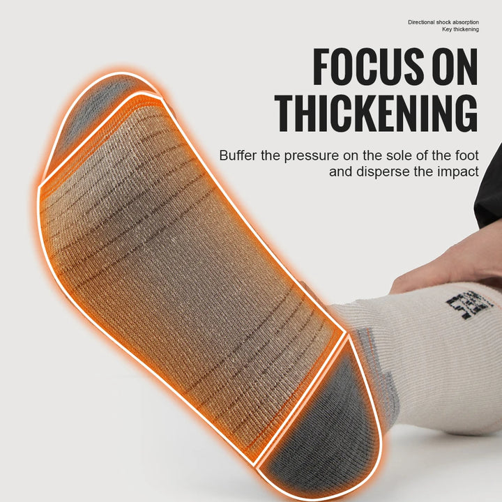 TrailCore Merino Wool Hiking Socks