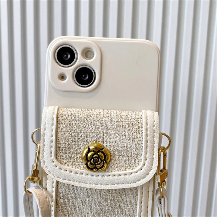 Camellia Crossbody iPhone Case
