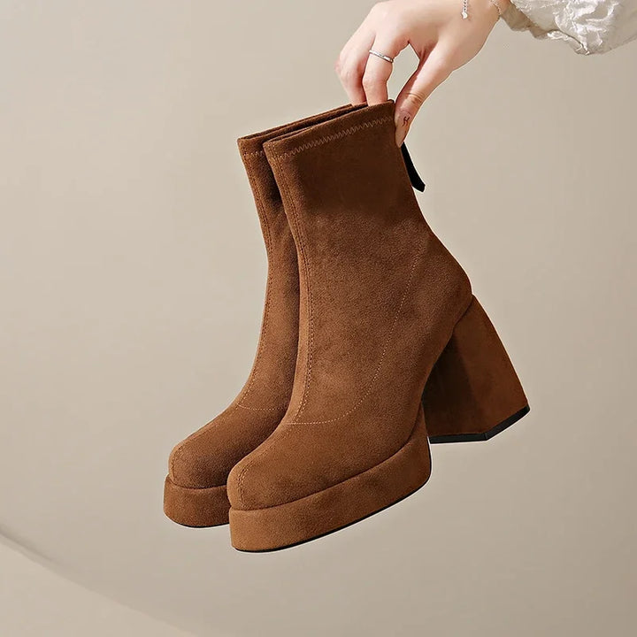 Stella Suede Ankle Boots