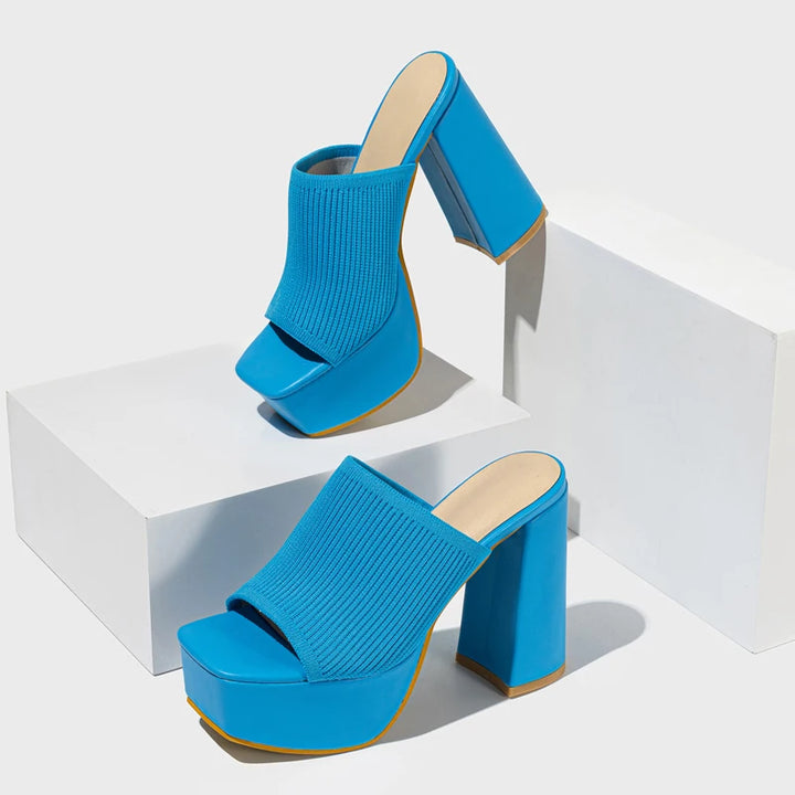 Neon Nova Mules