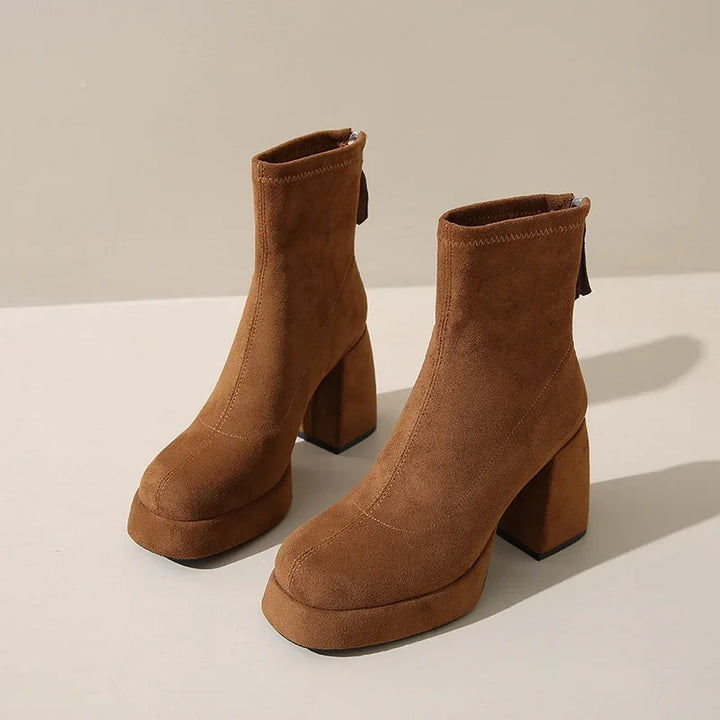 Stella Suede Ankle Boots