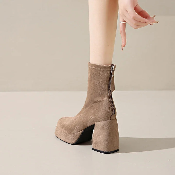 Stella Suede Ankle Boots