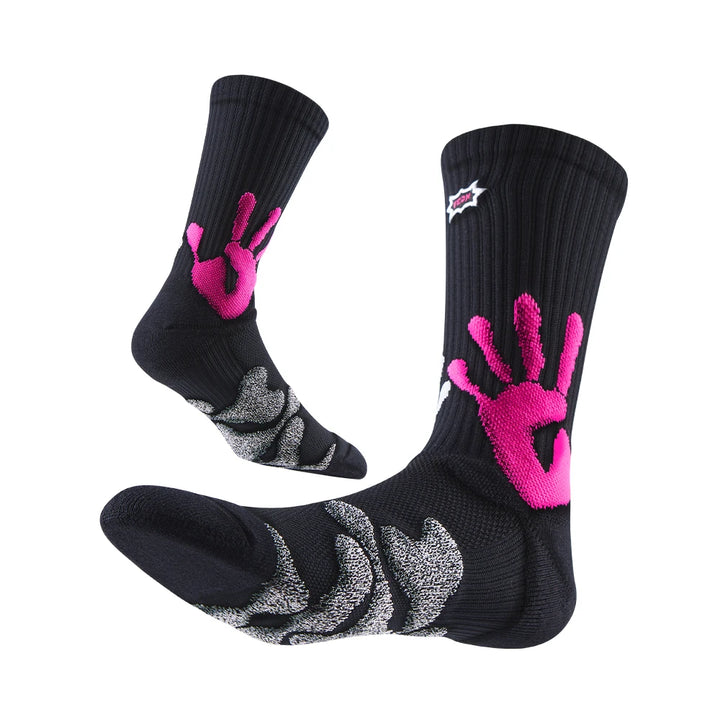 Neon Palm 3-Pack Crew Socks