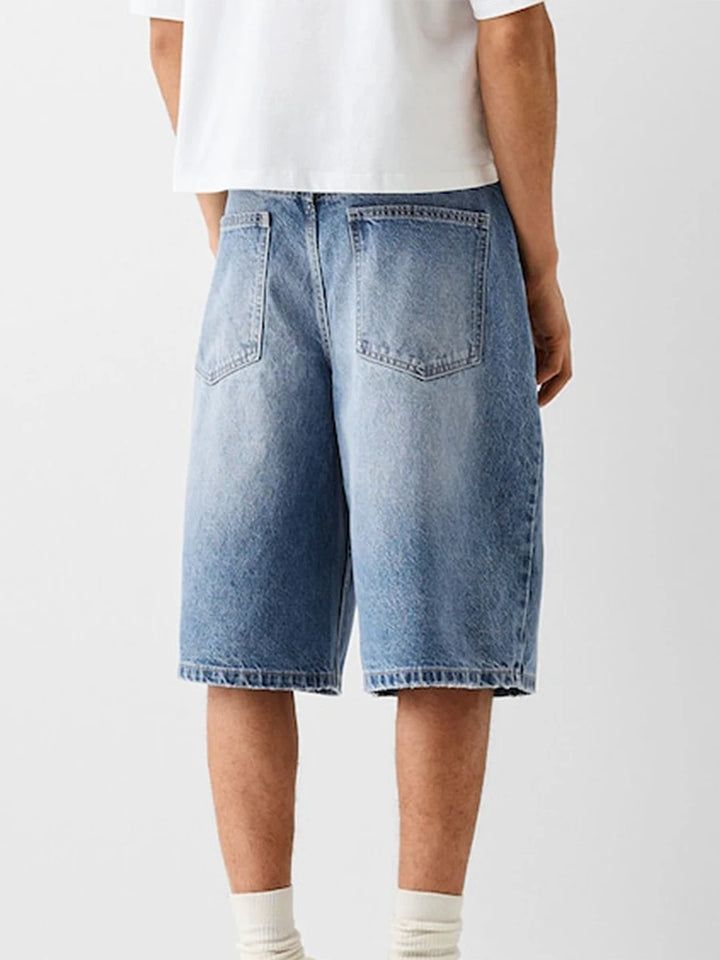 Mason Denim Wide Leg Shorts