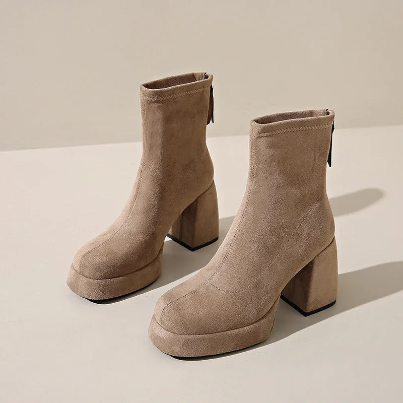 Stella Suede Ankle Boots