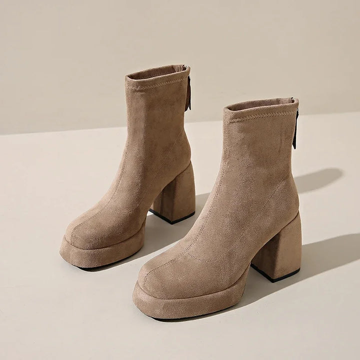 Stella Suede Ankle Boots