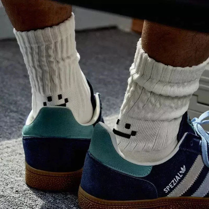 SmileyCore 4-Pack Crew Socks
