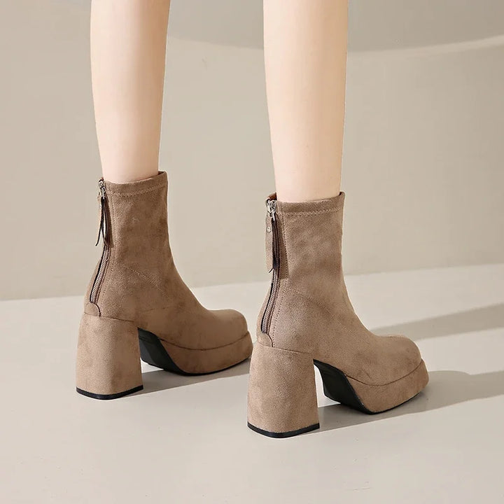 Stella Suede Ankle Boots