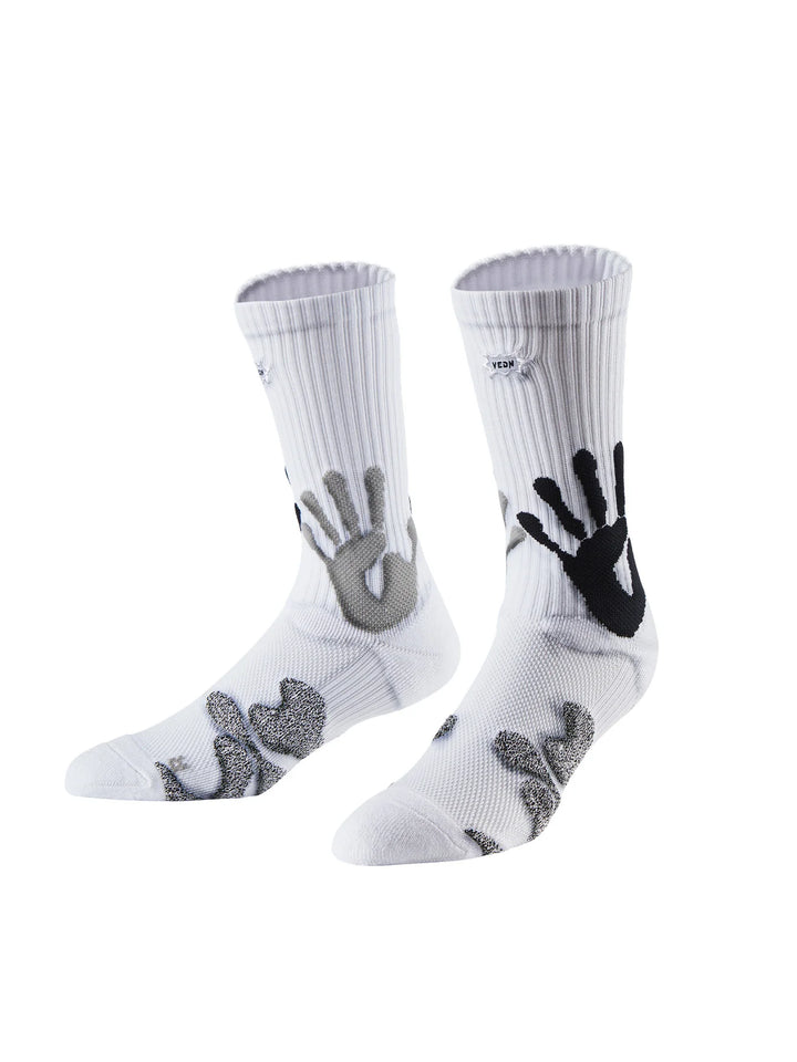 Neon Palm 3-Pack Crew Socks