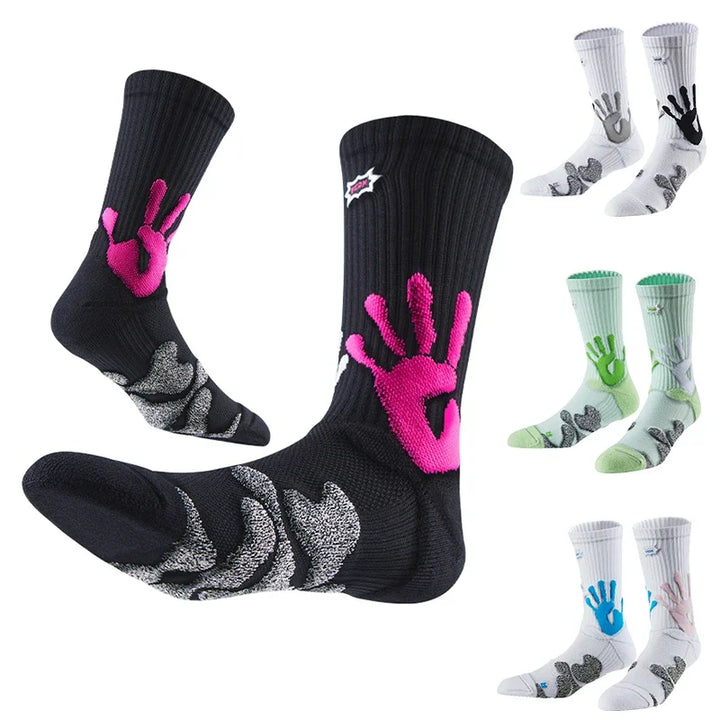 Neon Palm 3-Pack Crew Socks