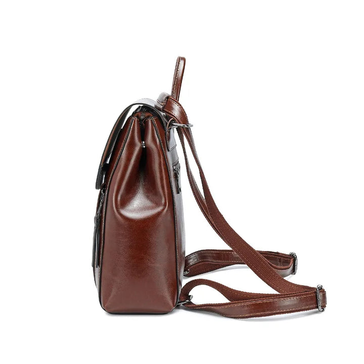 Amy | Premium Genuine Leather Backpack