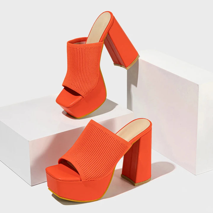 Neon Nova Mules