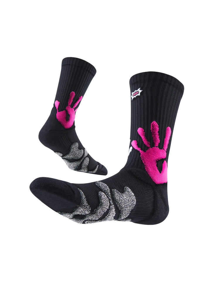 Neon Palm 3-Pack Crew Socks