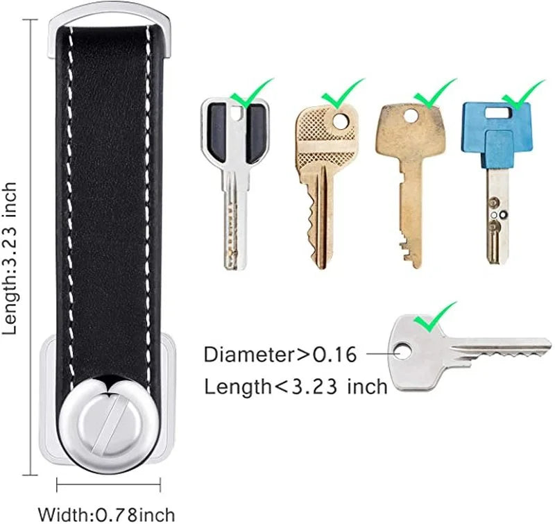 KeyGuard Leather Key Holder – Parkway Southern