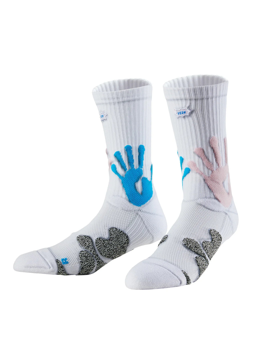 Neon Palm 3-Pack Crew Socks