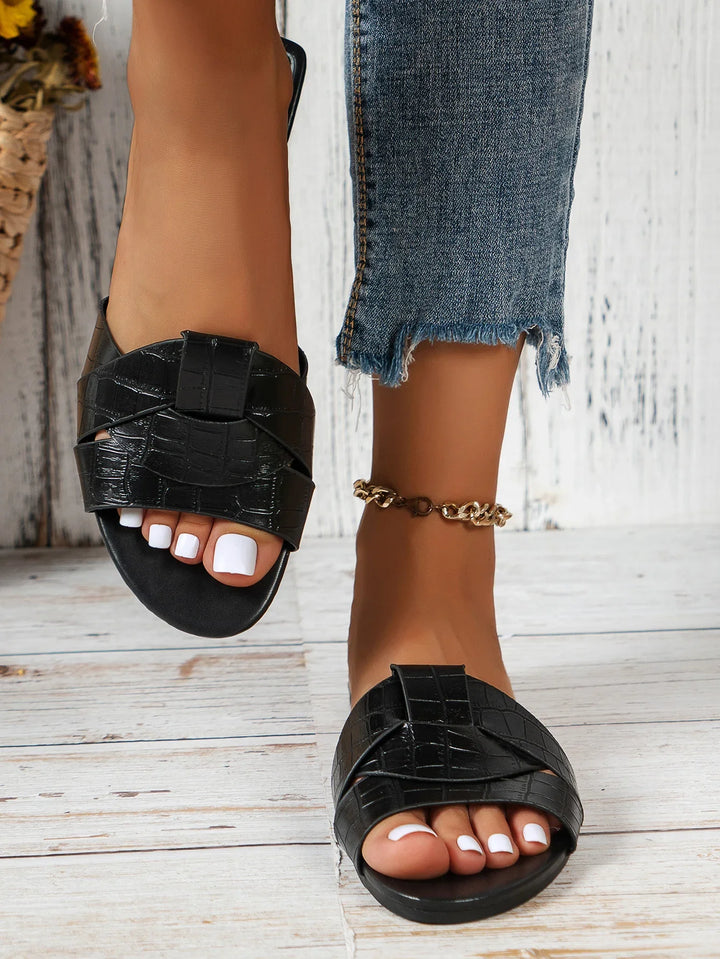 Camilla Prism Weave Slides