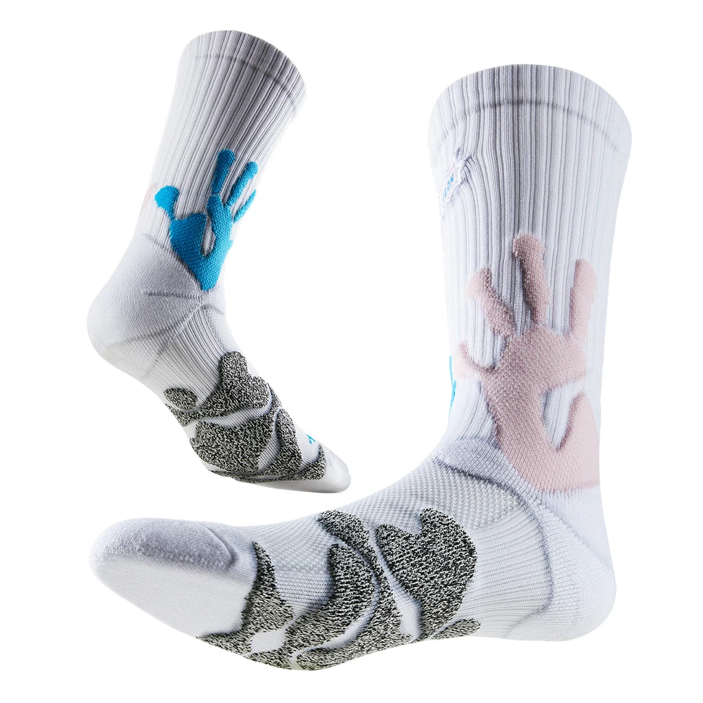 Neon Palm 3-Pack Crew Socks