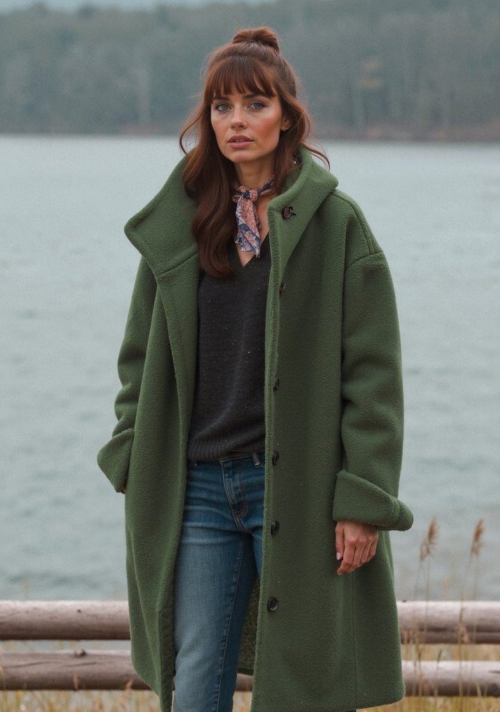 Olivia | Premium Woolen Coat
