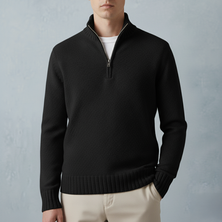 Luca Valente Zip Sweater