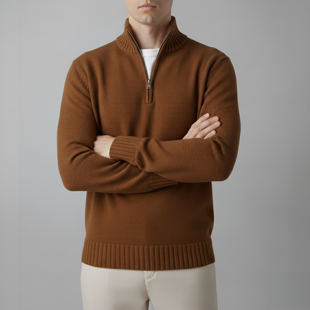 Luca Valente Zip Sweater