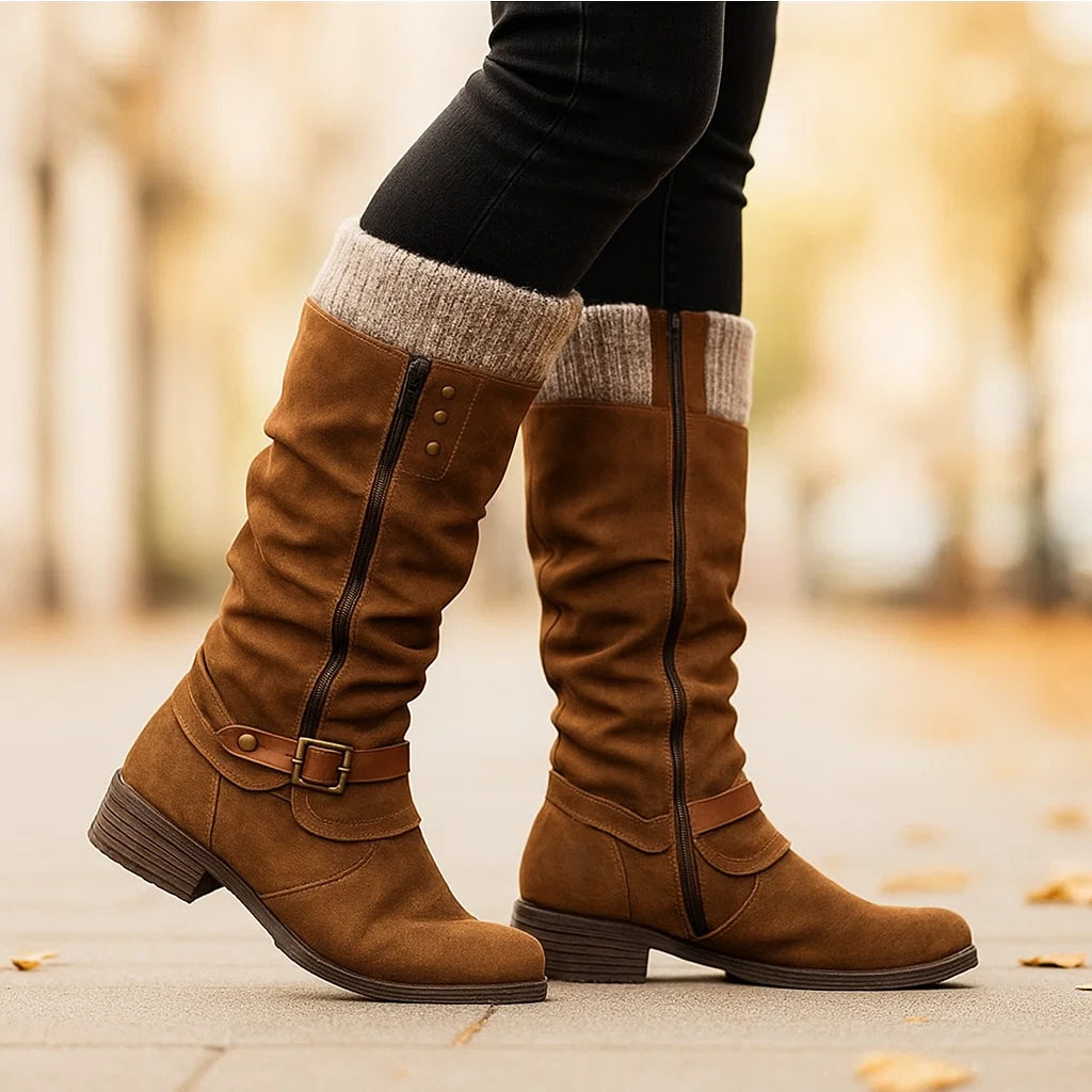 Aubrey Leather Boots