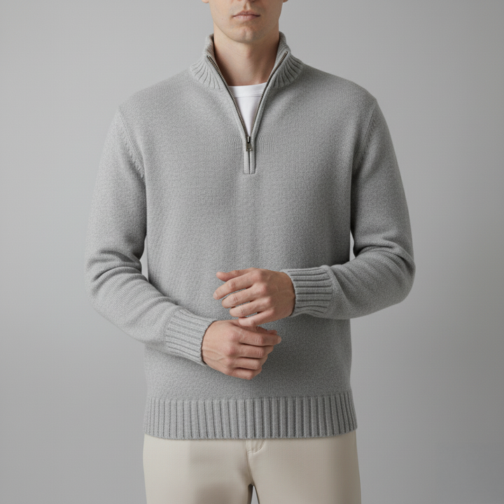 Luca Valente Zip Sweater