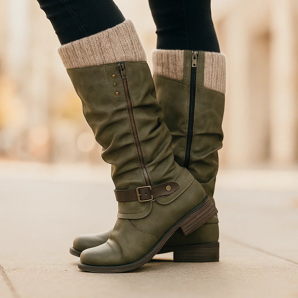 Aubrey Leather Boots