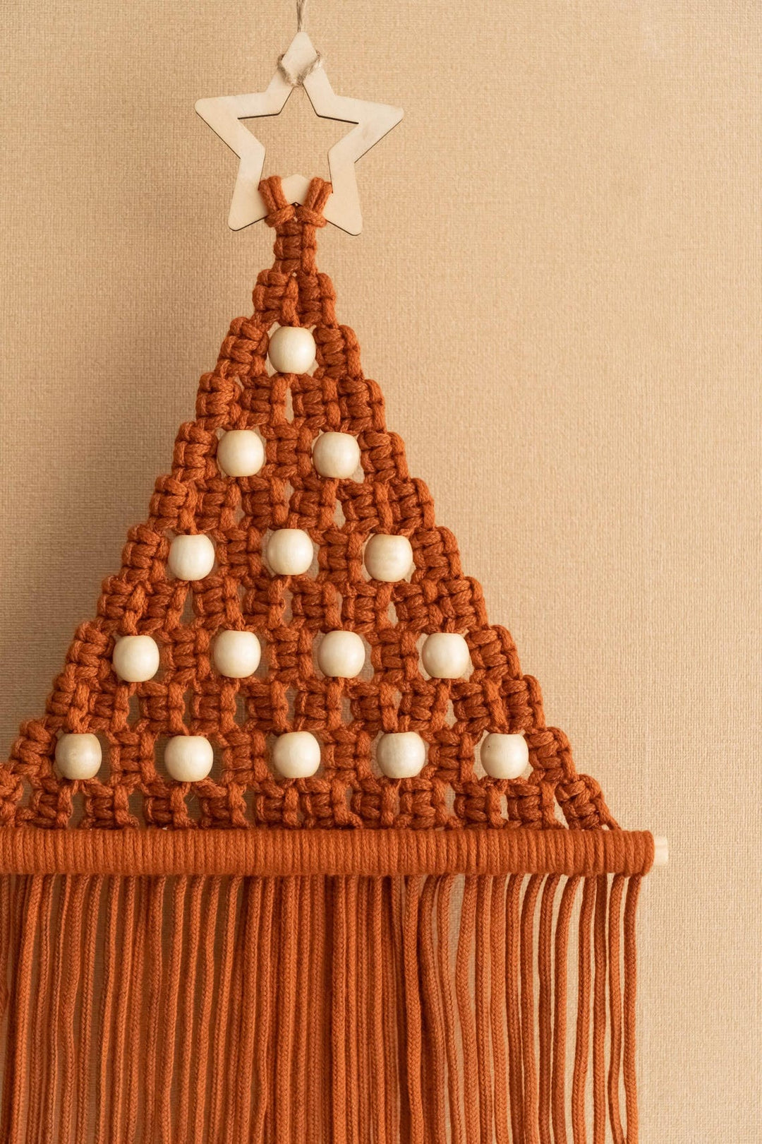Macrame Knitted Christmas Tree