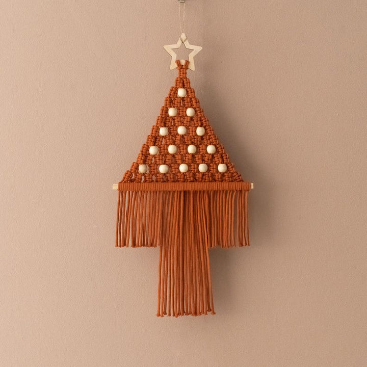 Macrame Knitted Christmas Tree