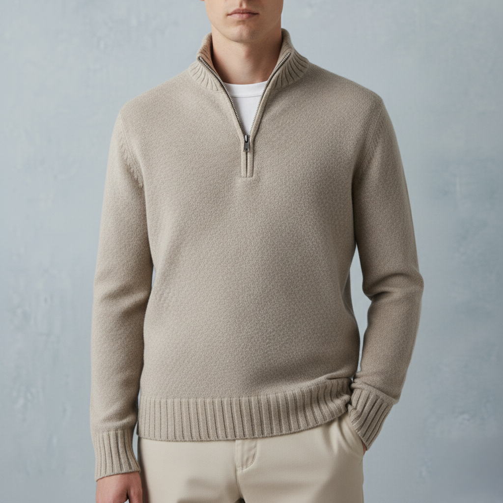 Luca Valente Zip Sweater