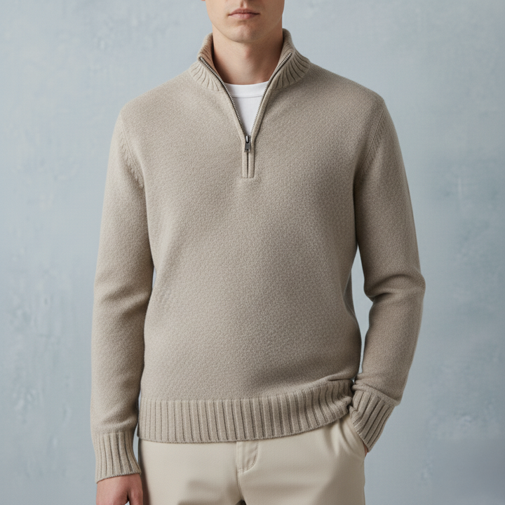 Luca Valente Zip Sweater