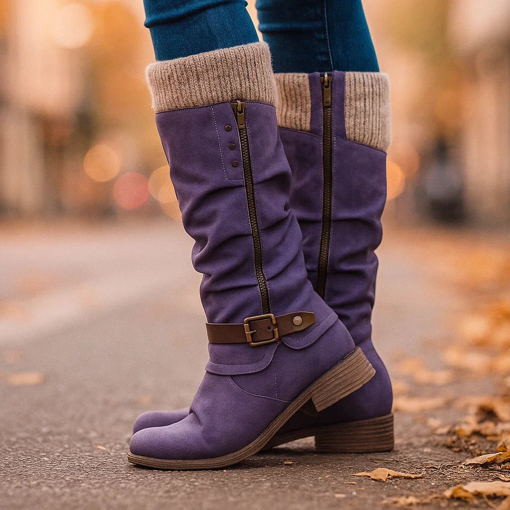 Aubrey Leather Boots