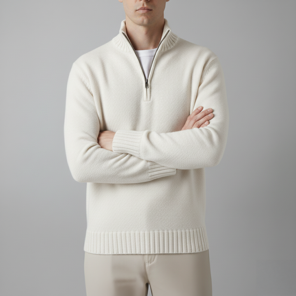 Luca Valente Zip Sweater